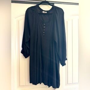 NATURAL LIFE osfa Black Dress